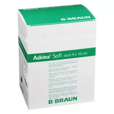 ASKINA Zacht wondverband 9x10 cm steriel, 50 stuks ASKINA Zacht wondverband 9x10 cm steriel, 50 stuks
