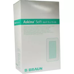 ASKINA Zacht wondverband 9x15 cm steriel, 40 stuks