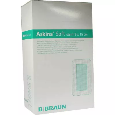 ASKINA Zacht wondverband 9x15 cm steriel, 40 stuks