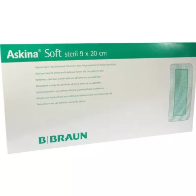 ASKINA Zacht wondverband 9x20 cm steriel, 30 stuks ASKINA Zacht wondverband 9x20 cm steriel, 30 stuks