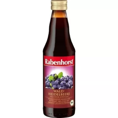 RABENHORST Bosbessen biologisch moedersap, 330 ml