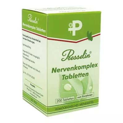 Presselin zenuwcomplextabletten, 200 stuks Presselin zenuwcomplextabletten, 200 stuks
