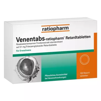 VENENTABS-ratiopharm retard tabletten, 100 st VENENTABS-ratiopharm retard tabletten, 100 st