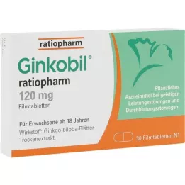 GINKOBIL-ratiopharm 120 mg filmomhulde tabletten, 30 st