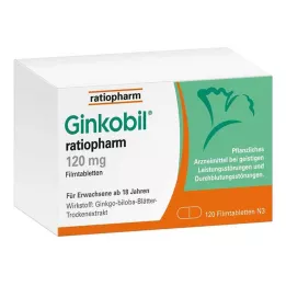 GINKOBIL-ratiopharm 120 mg filmomhulde tabletten, 120 st