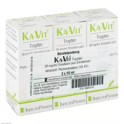 KA Vitdruppels, 3X10 ml KA Vitdruppels, 3X10 ml