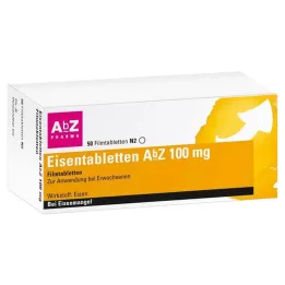 EISENTABLETTEN AbZ 100 mg filmomhulde tabletten, 50 st