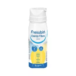 FRESUBIN ENERGY Fibre DRINK Banaan Drinkfles, 4X200 ml