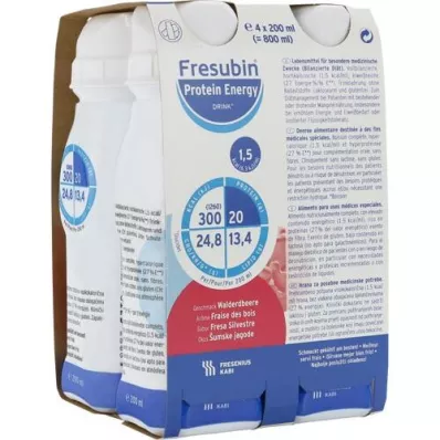 FRESUBIN PROTEIN Energie DRINK Walderdbe.Trinkfl., 4X200 ml