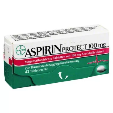 ASPIRIN Protect 100 mg entericomhulde tabletten, 42 stuks