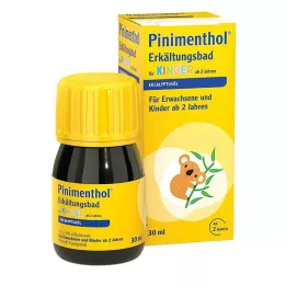 PINIMENTHOL Koud bad voor kind vanaf 2 jaar Eucalyptus, 30 ml