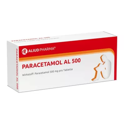PARACETAMOL AL 500 tabletten, 20 stuks PARACETAMOL AL 500 tabletten, 20 stuks
