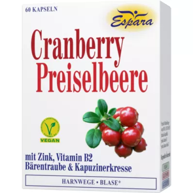 CRANBERRY PREISELBEERE Capsules, 60 stuks