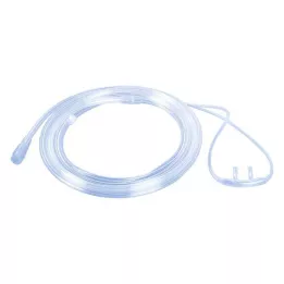 SAUERSTOFFBRILLE gebogen f.volwassene w.Schl.210 cm, 1 st