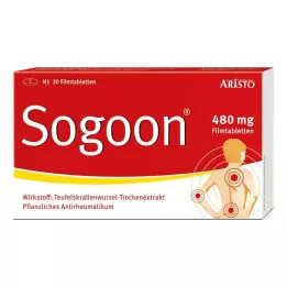 Sogoon duivelsklauw filmomhulde tabletten, 20 stuks