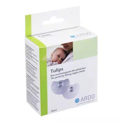Ardo Tulips tepelhoedjes maat L, 2 st Ardo Tulips tepelhoedjes maat L, 2 st