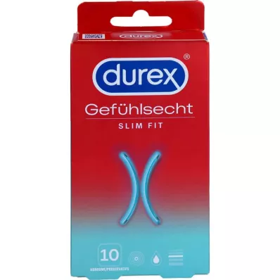 DUREX Sensitive Slim Fit condooms, 10 stuks