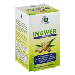 INGWER 500 mg capsules+vitamine B1+C, 90 stuks