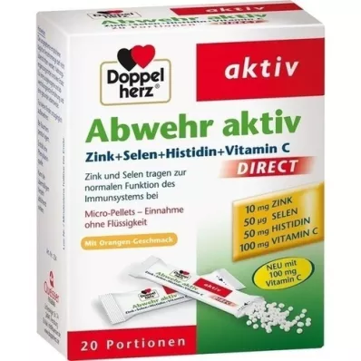 DOPPELHERZ Actieve verdediging DIRECT Pellets, 20 stuks