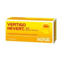 VERTIGO HEVERT SL Tabletten, 40 stuks