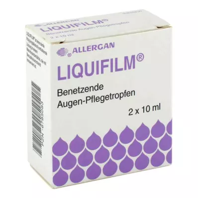 LIQUIFILM Bevochtigende oogdruppels, 2X10 ml LIQUIFILM Bevochtigende oogdruppels, 2X10 ml