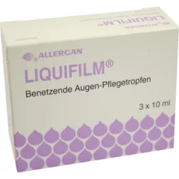 LIQUIFILM Bevochtigende oogdruppels, 3X10 ml