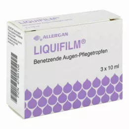 LIQUIFILM Bevochtigende oogdruppels, 3X10 ml