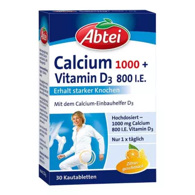 ABTEI Osteo Vital Citrus Kauwtabletten, 30 stuks