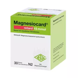 MAGNESIOCARD retard 15 mmol sachet w.ret.filmtabl., 30 st