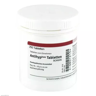 ANTIHYP Schuck tabletten, 250 stuks