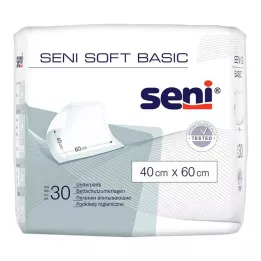 SENI Soft Basic bedbeschermingskussen 40x60 cm, 30 stuks