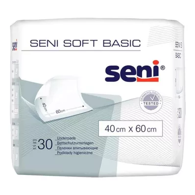 SENI Soft Basic bedbeschermingskussen 40x60 cm, 30 stuks SENI Soft Basic bedbeschermingskussen 40x60 cm, 30 stuks
