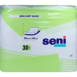 SENI Soft Basic bedbeschermingskussen 60x90 cm, 30 stuks