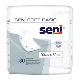 SENI Soft Basic bedbeschermingskussen 60x90 cm, 30 stuks