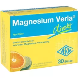 MAGNESIUM VERLA direct granulaat citrus, 30 stuks