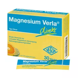 MAGNESIUM VERLA direct granulaat citrus, 30 stuks