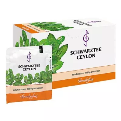 Zwarte thee Ceylon blend filterzak, 20X1,8 g Zwarte thee Ceylon blend filterzak, 20X1,8 g
