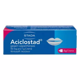 ACICLOSTAD Crème tegen koortslip, 2 g