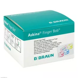 ASKINA Vinger Bob gekleurd, 50 stuks