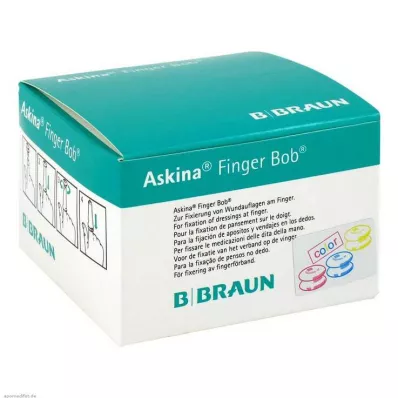 ASKINA Vinger Bob gekleurd, 50 stuks ASKINA Vinger Bob gekleurd, 50 stuks