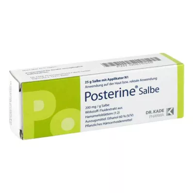 POSTERINE Zalf, 25 g POSTERINE Zalf, 25 g
