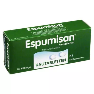 ESPUMISAN Kauwtabletten, 50 stuks