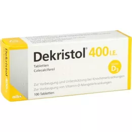 DEKRISTOL 400 I.E. tabletten, 100 stuks