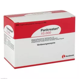 PANKREATAN 10.000 harde capsules met enterische laag, 200 stuks