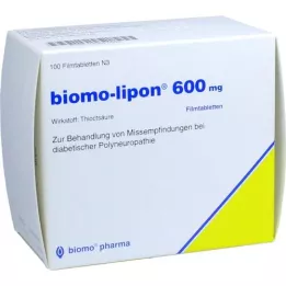 BIOMO-lipon 600 mg filmomhulde tabletten, 100 st