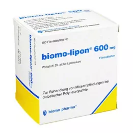 BIOMO-lipon 600 mg filmomhulde tabletten, 100 st