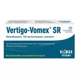 VERTIGO-VOMEX SR capsules met vertraagde afgifte, 20 stuks