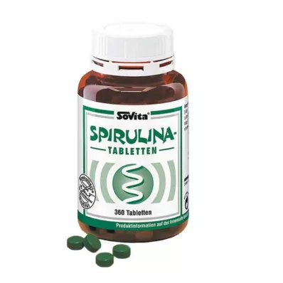 SOVITA Spirulina tabletten, 360 stuks SOVITA Spirulina tabletten, 360 stuks