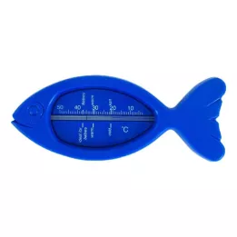 BADETHERMOMETER Vis blauw, 1 st