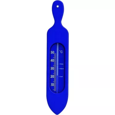 BADETHERMOMETER Plastic blauw, 1 st